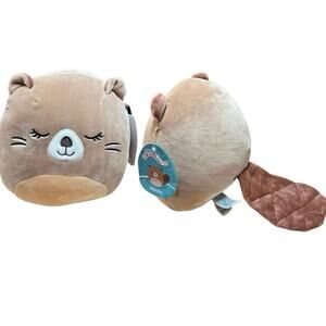 Squishmallow Masha Beaver 2021 Stuffed Plush 8” With Tags